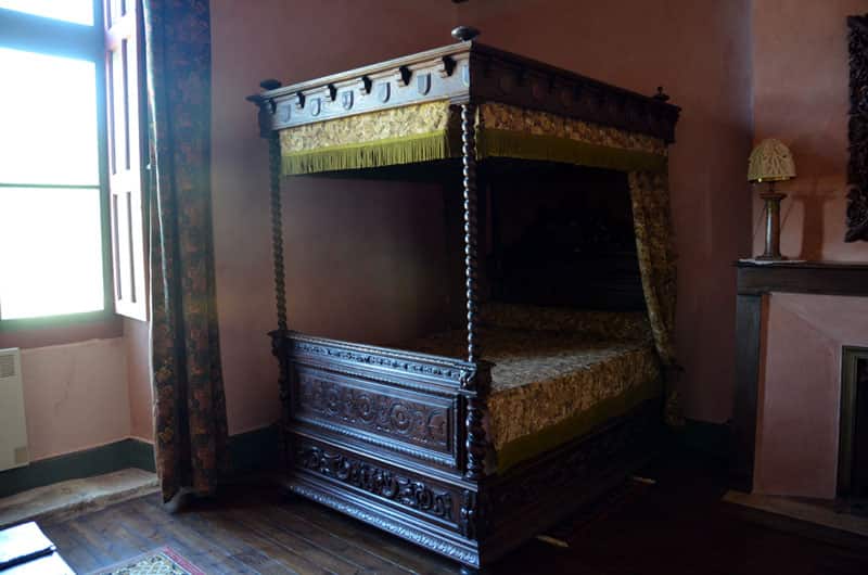 Chambre Henri de Navarre au Château de Malvirade