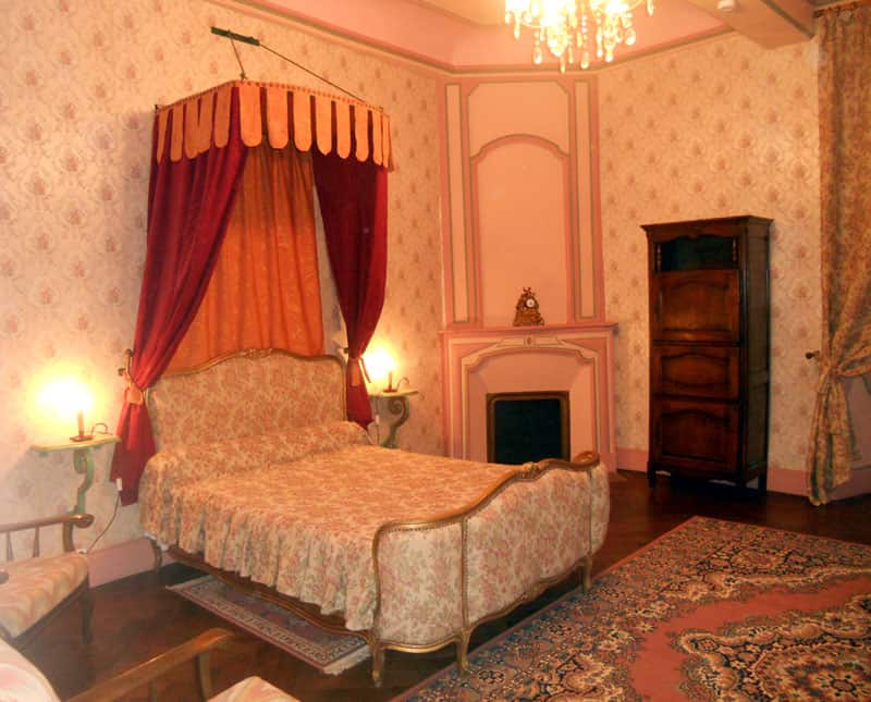 Chambre Madame de Maintenon au Château de Malvirade